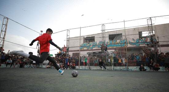 Palestinians Stand Up to Israel Through Soccer