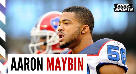 Aaron Maybin: "Athletes aren't superheroes, we're human beings"