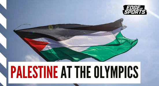  US marathon runner waves Palestinian flag at Olympic trials 